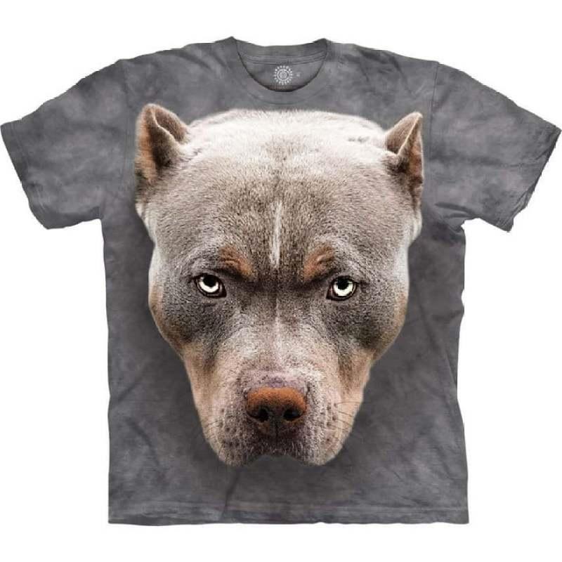 Cute Dog Print T-shirt, Summer Fashion Short-sleeved Fun 3D Animal Print T-shirt, Men's Casual Loose Harajuku Style T-shirt.