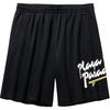 Comfortable Simple Versatile Loose Mid Waist Letter Five Point Casual Shorts Men Shorts Basic-Black 152528302-3