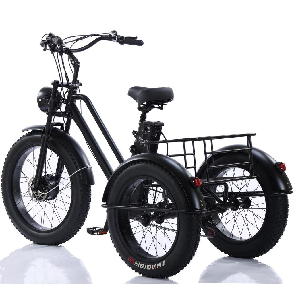 Electric Assist Tricycle for Cross-border E-commerce Delivery