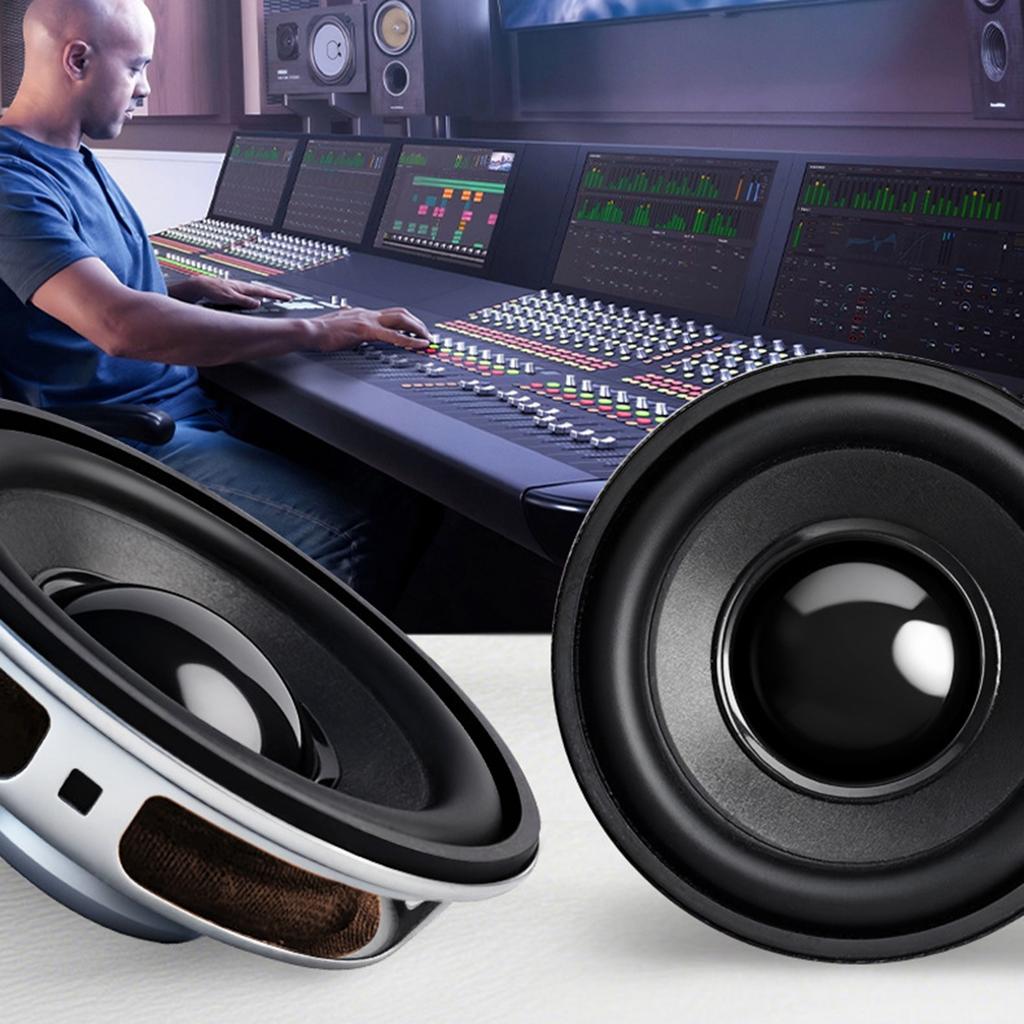 Professional 2inch Full Ranges Speaker 5W Power Rubber Edged Design Loudspeaker For Clear Auditory