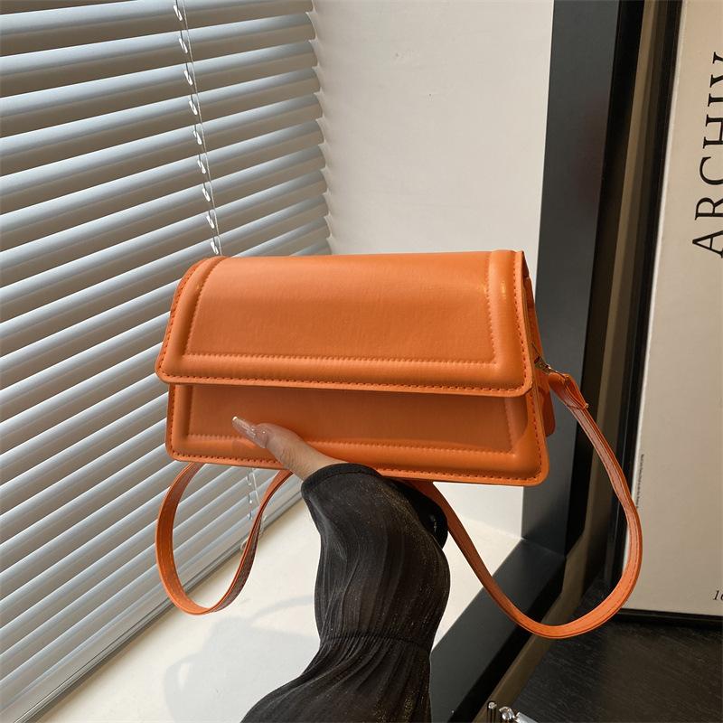 Premium Sense Small Bag Women 2025 New Trendy Versatile Shoulder Messenger Bag Ins Fashion Popular Niche Small Square Bag