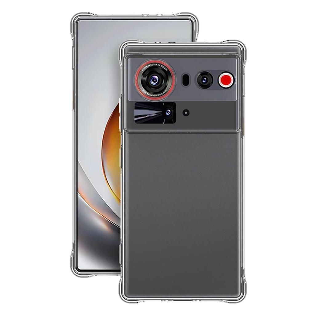 TPU Transparent Fouru Corners Shockproof Phone Case for ZTE Nubia Z80 Ultra Z70 Z70S Ultra Protective Cover Fundas Capa Coque