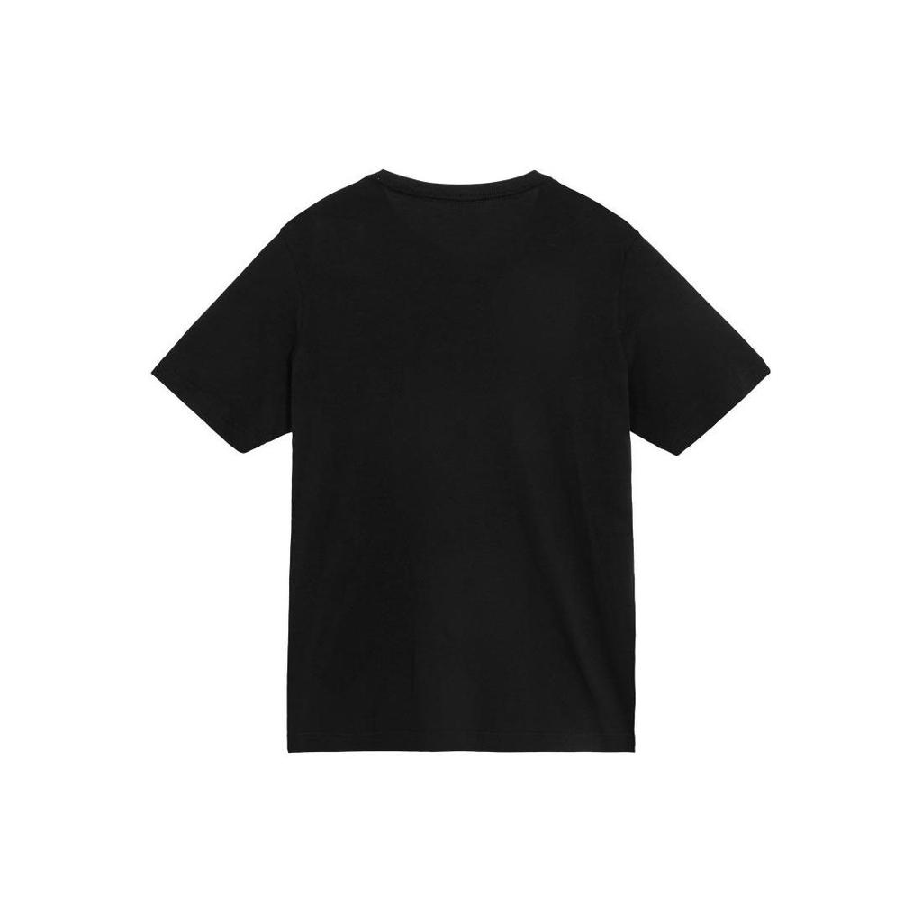 PUMA Letter Print Minimalist Pullover Crew Neck Short Sleeve T-Shirt Men Tops Black 588737-01