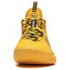LiNing Furious 4 Herren Mittelhohe Basketballschuhe Boom Tech Leichtgewicht Rückprall Gelb ABFU015-7