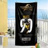 Kobe Customize Your Name Beach Towel Quickdry Soft Microfiber Suitable For Sports Travel Swimming Yoga Bathroom Beach And Pool