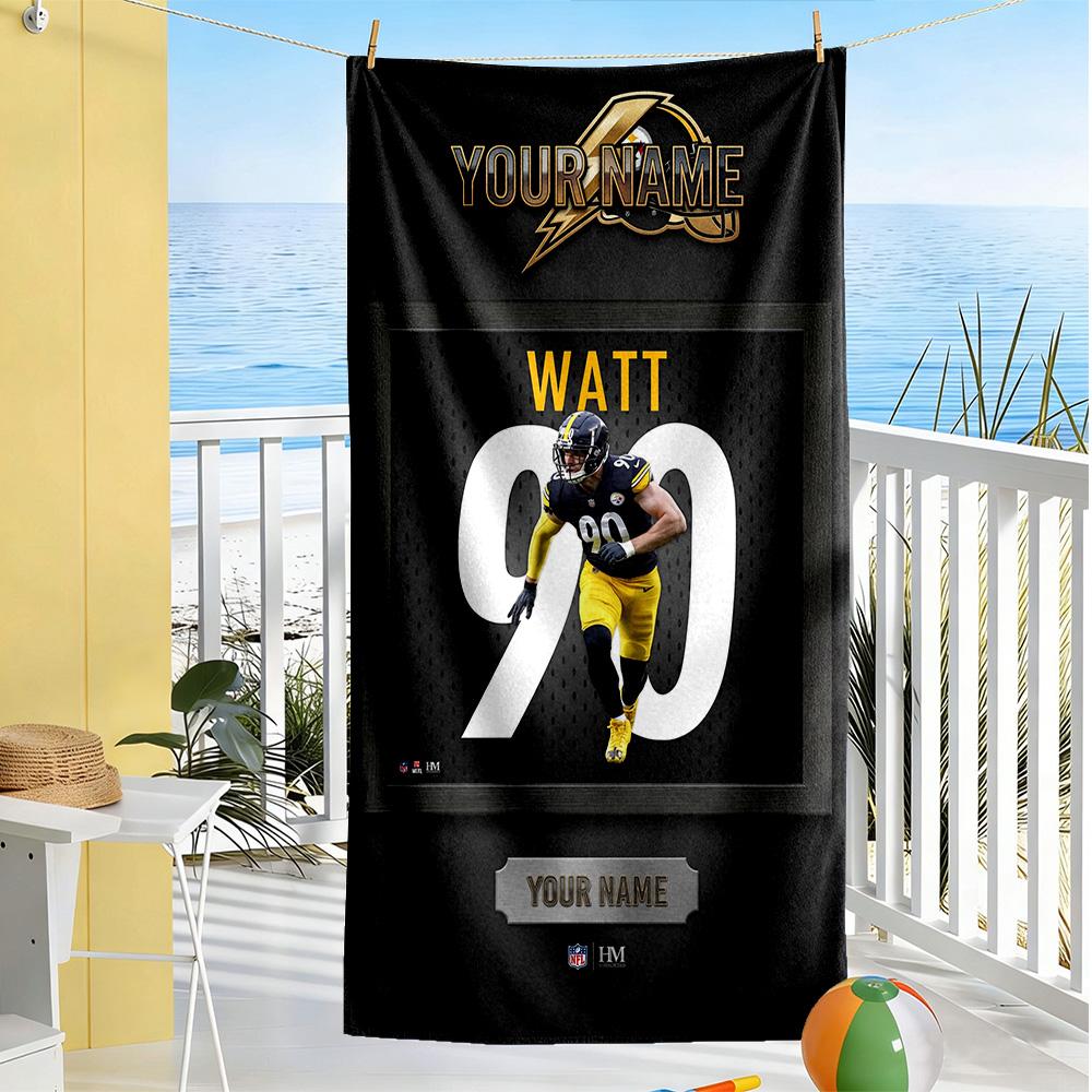 Kobe Customize Your Name Beach Towel Quickdry Soft Microfiber Suitable For Sports Travel Swimming Yoga Bathroom Beach And Pool