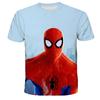 Marvel Superheld Hulk T-Shirt Jungenkleidung Kinder T-Shirt Spider-Junge Kinder Oberteil T-Shirt Sommer Kurzarm T-Shirt