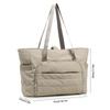 Handbag with Yoga Mat, Shoulder Strap, Quilted Shoulder Bag, Handbag for Travel, Work, Fitness