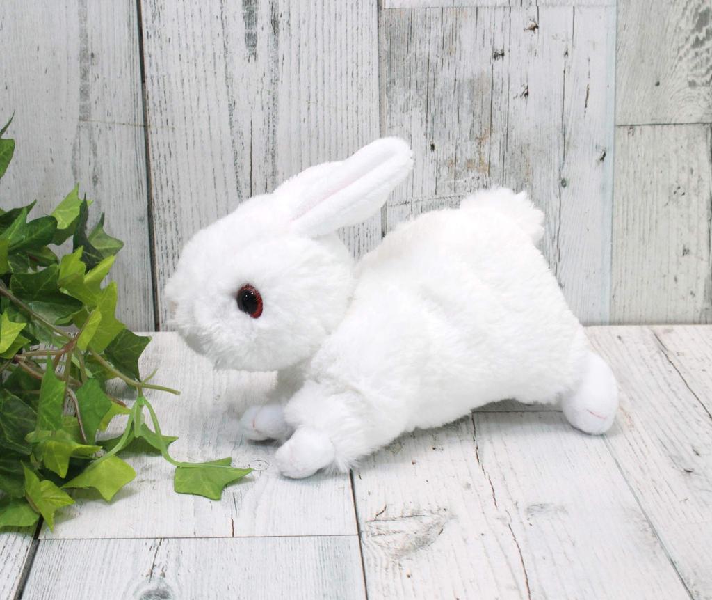 Takeoff Maron the Rex Rabbit Plush Toy, White