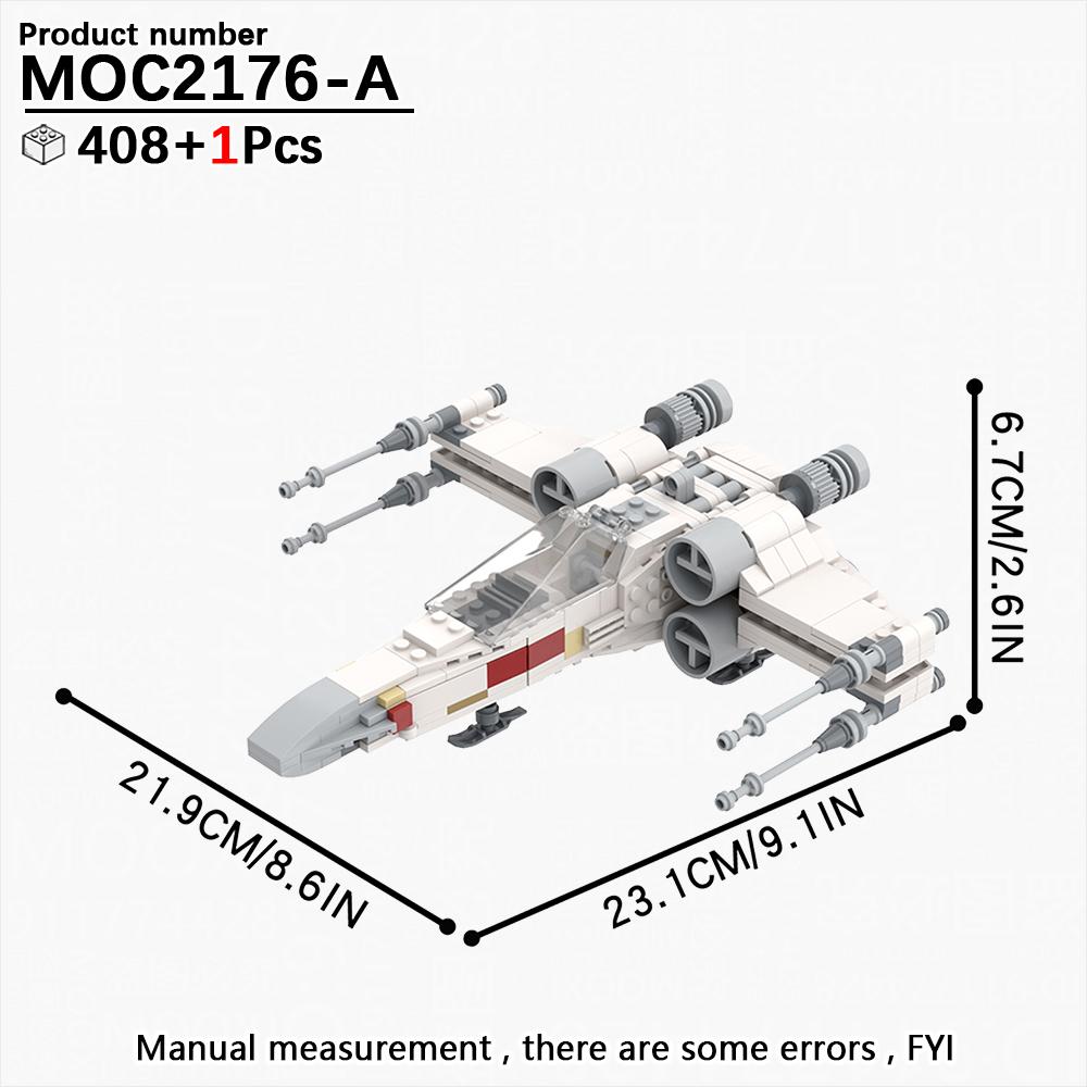 

MOOXI Самый полный набор строительных блоков для взрослых «Звездные войны A V X Y Истребитель» научно-фантастический фильм MOC Кирпичи Набор Модель DIY Диорама Игрушка