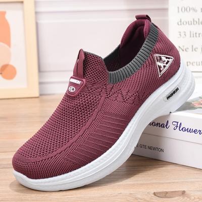 Baskets décontractées pour femmes, chaussures de course légères et confortables, antidérapantes, respirantes, de Tennis, de Sport, de marche, d'entraînement, de gymnastique