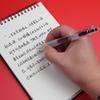 Tianzhu Model 32931 Japanese Style Quick-Dry Gel Pen with Smooth Black ST Nib - Anti-Fatigue and Clickable Design.