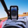 UTV ATV Phone Mount Waterproof Holder For Polaris RZR Ranger General Pioneer Talon Can Am Commander Maverick X3-X67A