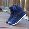 Jarní Nové Pánské Boty High-Top Ležérní Plátěné Boty Pánské Outdoorové Sportovní Boty Trendy Boty