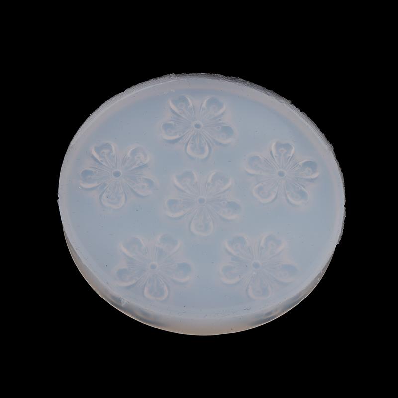 1Pc Mini Cherry Blossom Peach Blossom Silicone Mold Diy Mousse Cake Fondant Baking Tool Gypsum Glue Resin Clay Decoration Mold