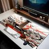 1PC Custom Name Electric Guitar Artwork Mouse Pad, Keyboard and Mouse Desk Pad, for Computer Notebook  Birthday Gift For Any Room Or Office