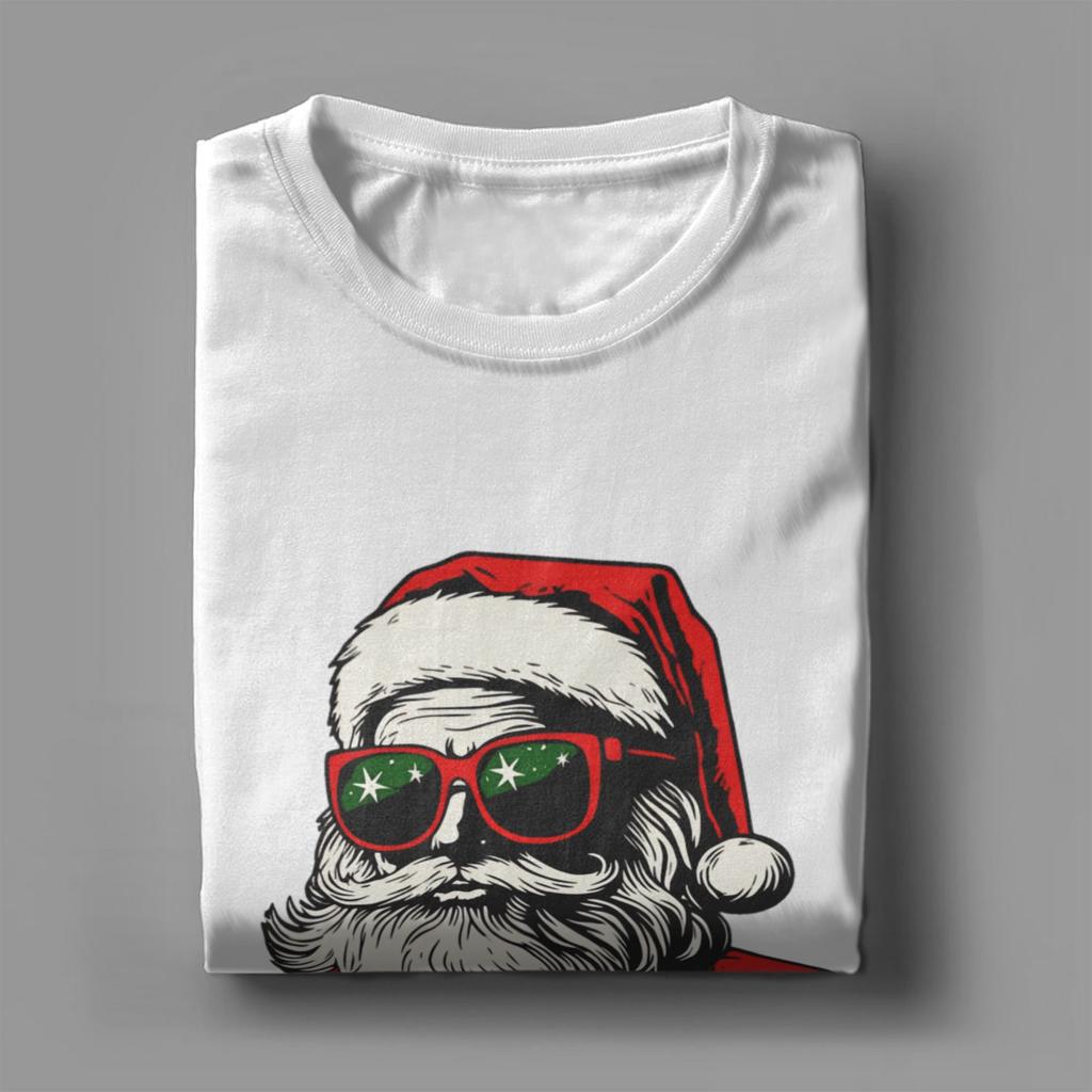 Julen Tomten Säger Sex Sju 67 T-Shirt Strand Bomulls T-Shirts För Män Mode Tryck T-Shirt Kortärmad Vintage Kläder