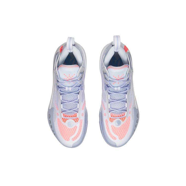 Li Ning Phantom 3 Sports Casual Non-Slip Wear-Resistant Low-Top Basketball Shoes Men Sneaker Light-Blue ABPS041-1