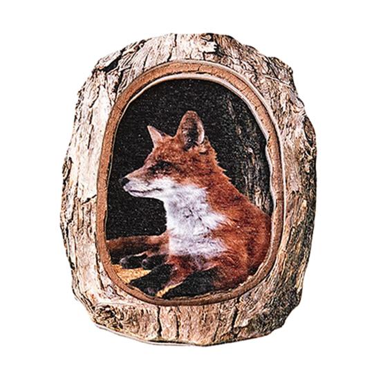 Tree Hole Animal Refrigerator Magnet Wooden Animal Fridge Magnet Home Office Kitchen Cabinet Locker Whiteboard Decoration
