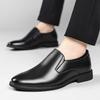 Fashion Summer Autumn Breathable Dress Shoes for Men Solid Color Fashion Casual Antiskid Wedding Shoes Male 2025 New Designer Shoe Man