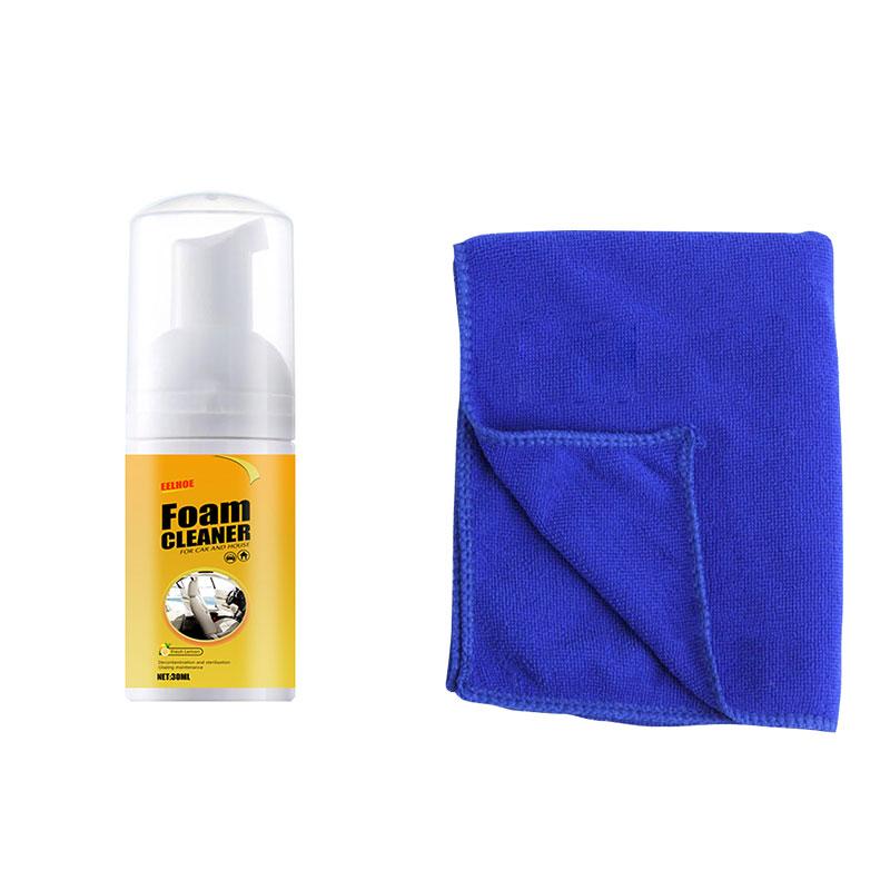 Nettoyant Mousse pour Voiture Spray Multi-usage Nettoyant Anti-âge Outils Nettoyage Intérieur Voiture Maison Mousse pour Nettoyage Cuir Intérieur Voiture