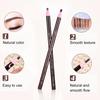 6Pcs Pull Cord Peel-off Eyebrow Pencil Waterproof Sweat-Proof Natural Long Lasting Smudge-proof Women Microblading Brow Pencil