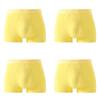 4 Pieces Men Underwear Colorful Boxers Briefs Shorts Boy Undies Big Panties M L XL 2XL 3XL 4XL 5XL 6XL 7XL