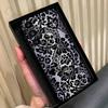 Custodia in Pizzo Vintage per Samsung Galaxy A13,A21s,A22,A31,A32,A52,A53,A71,A80,Guscio Morbido Nero