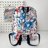 Graffiti Print Backpack Junior High School Student Lightweight Schoolbag Men and Women Large Capacity Backpack