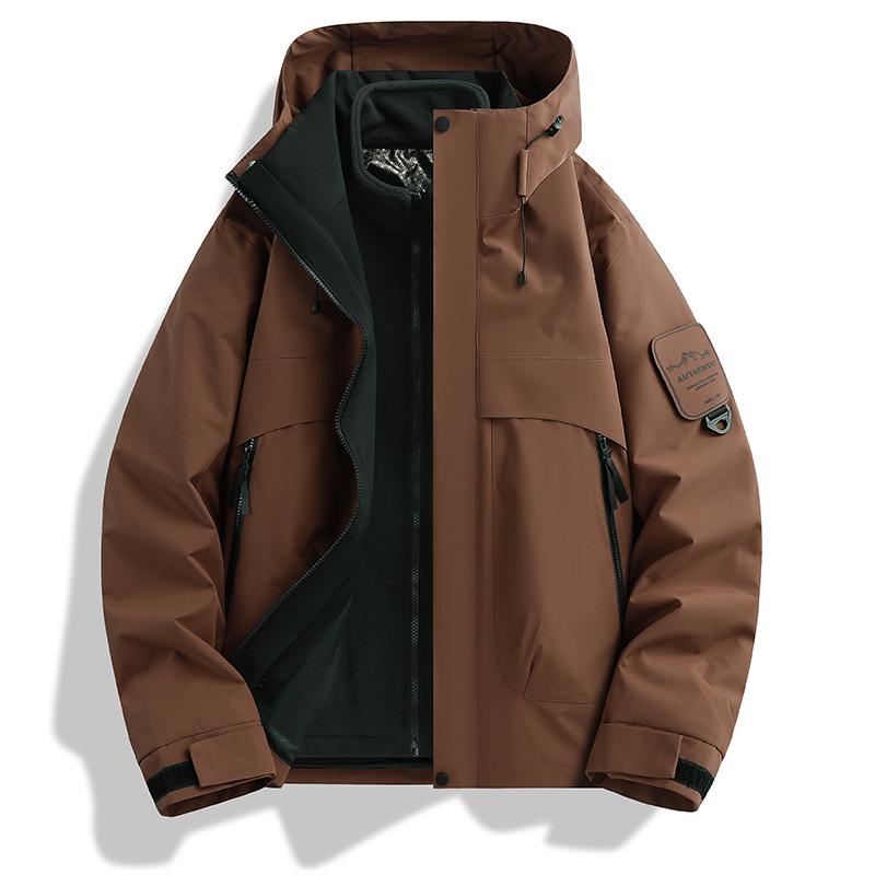 2025 Windproof Waterproof Warm Casual Jacket M