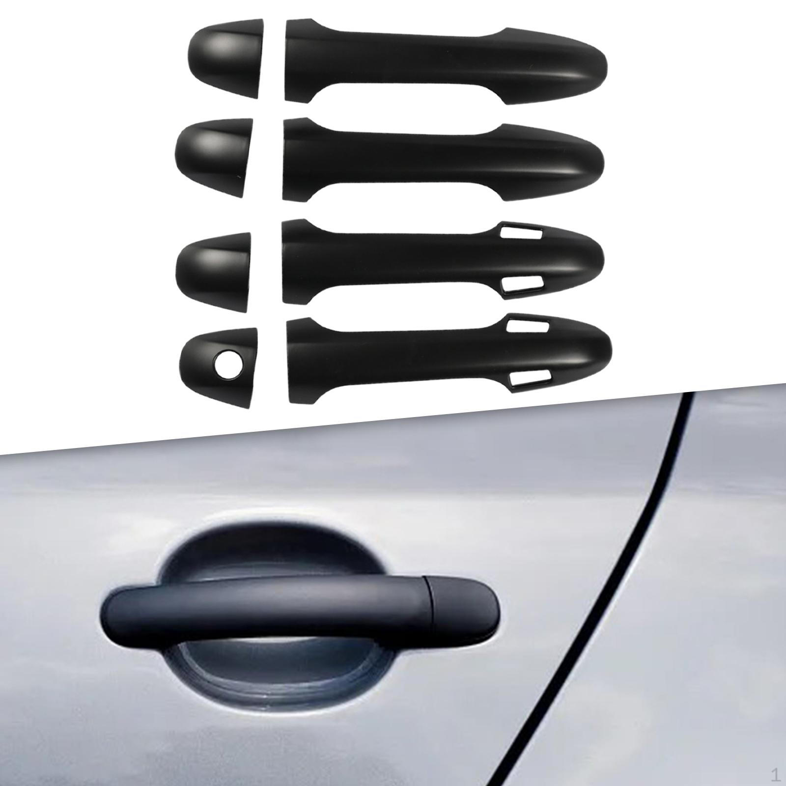 

4 шт. Накладка на внешнюю ручку двери, аксессуары, прямая замена, пластиковый протектор