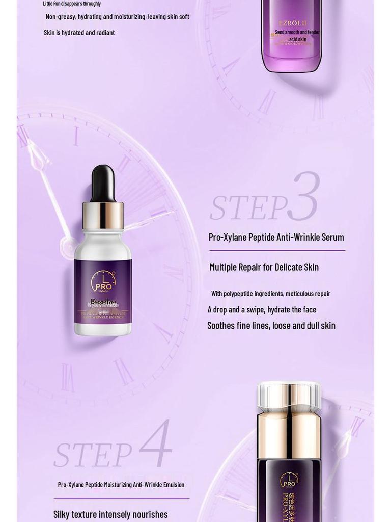 Pro-Xylane Firming & Anti-Wrinkle Skincare Set with Peptide Hydration