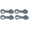 4 Pack Center Hole Gasket With Plug For Straw Lid Sip Replacement Rubber Grommet Seal Rambler Tumbler 30 Oz Ounce Gray Seal