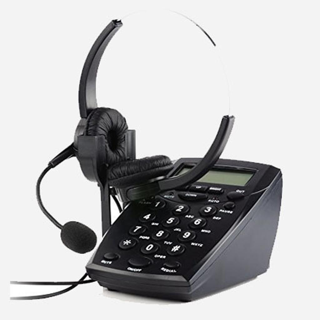 Magideal HT500 Call Center Dialpad Headset Telephone with Nosie Cancelling uygun fiyatlı satın