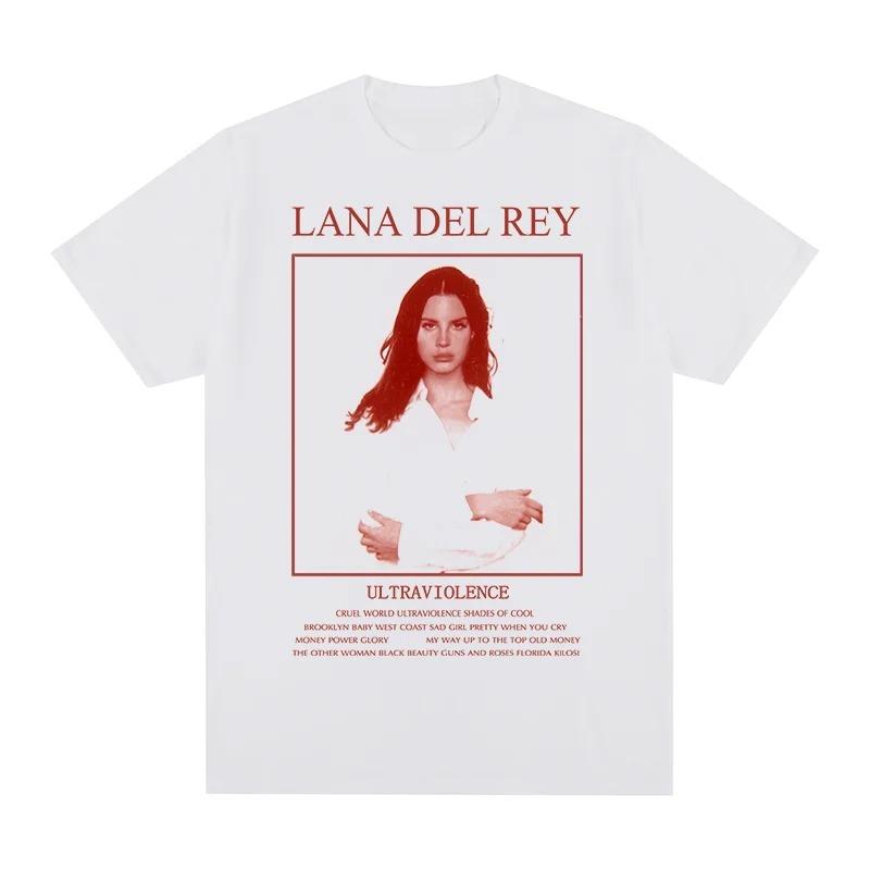 Lana Del Rey Print Print TShirts Casual Sports Tshirt Short Sleeve Running Crew Neck Top Harajuku Style Clothes Womens Tee