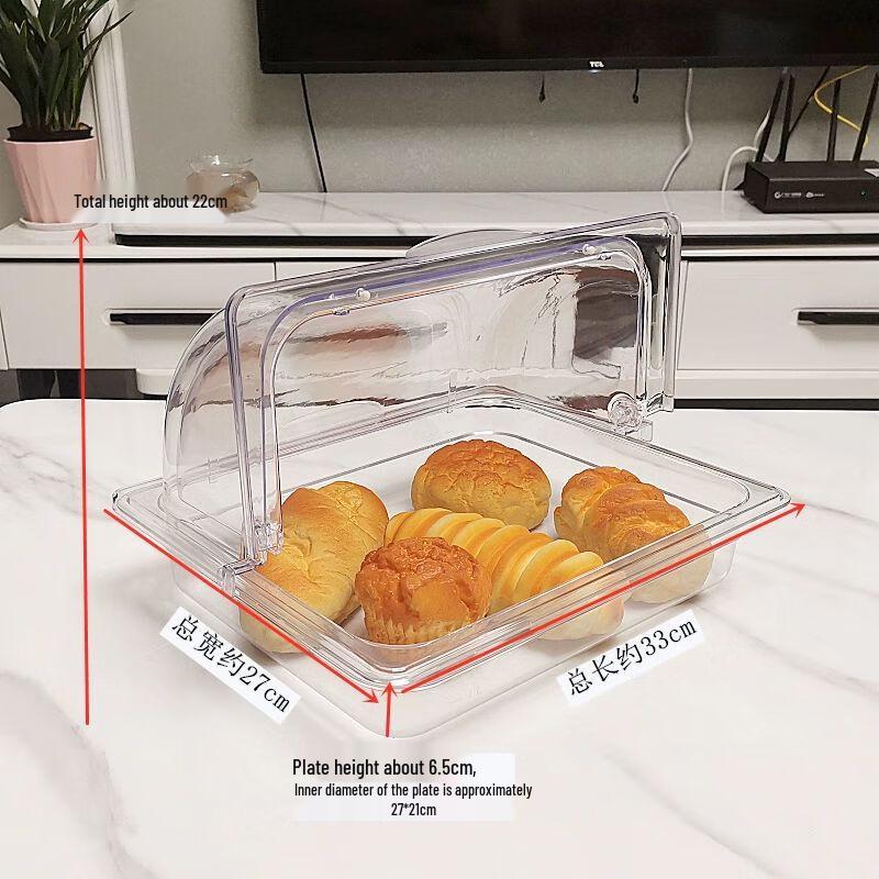 Plastic Food Tasting & Display Box with Lid