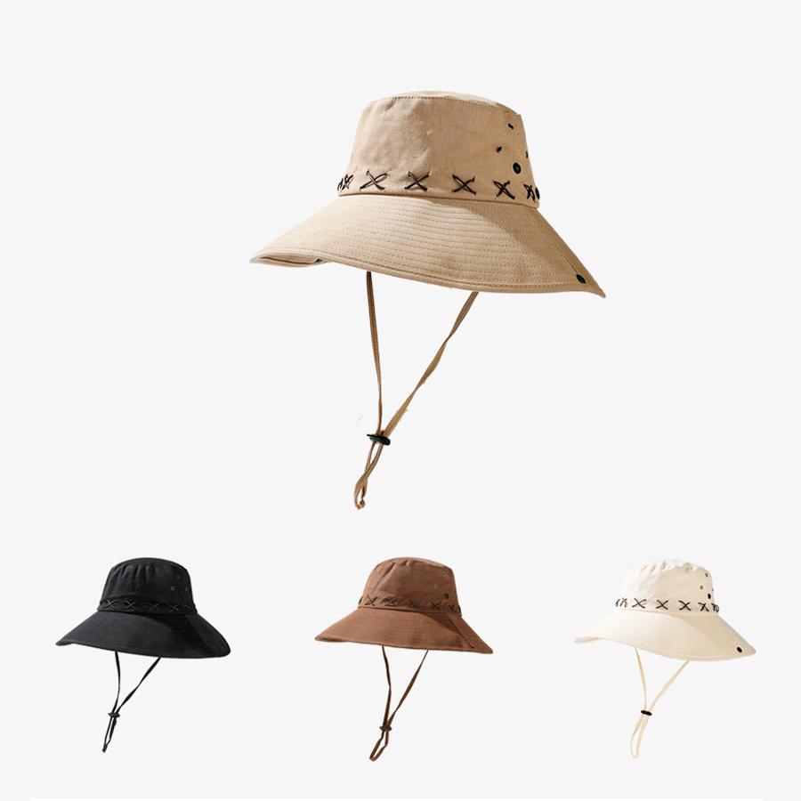 Sommer Fisherman Hat Herre Vår Høst Utendørs Solkrem Fjellklatrelue Dame Solhatt