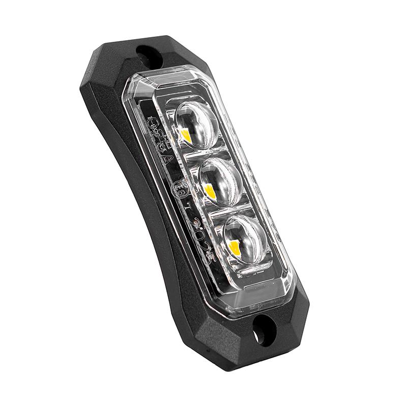 2Pcs Trailer Led Lights Truck Marker Side Lighting Lamp 2/3Led Car Van Pickup Lorry Grille Warning Clearance Side Marker Lights