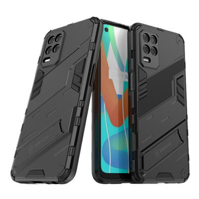 Pro OPPO Realme V13 5G Nárazuvzdorné pouzdro Armor Zadní kryt Pro Realme 8 5G Magnetický stojánek Ochrana proti pádu Pouzdra na telefon Coque