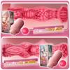 3D Artificial Vagina Men Masturbators Male Masturbation Product Pocket Pussy Realstic Vagina Toys for Men Aircraft Cup Exercise