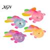 Sensory Ball Toy Clear Goldfish Squeeze Stress Relief Glitter Multicolor Tail Fish Gadget Sugar Soft Decompression Fidget Relaxation