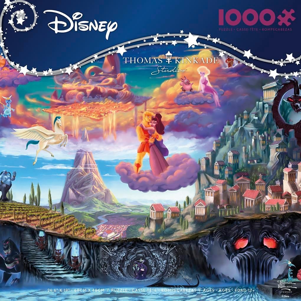 Ceaco - Thomas Kinkade - Disney - Hercules - 1000 Teile Puzzle