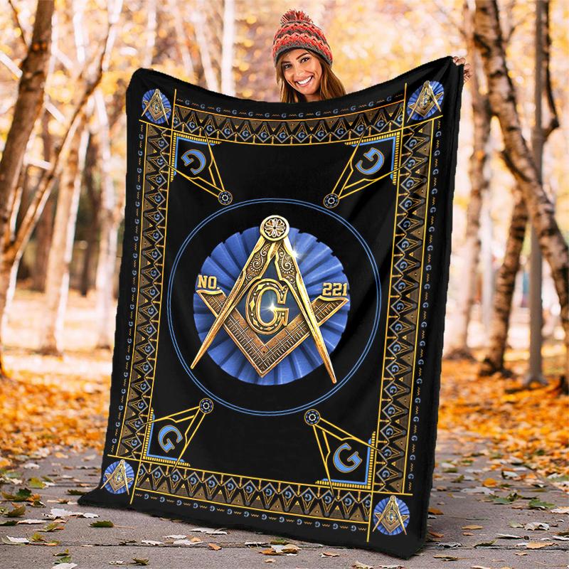 1PC Illuminati All-Seeing Eye Printed Blanket, All Season Lightweight Home Office Outdoor Nap Multifunctional Blanket