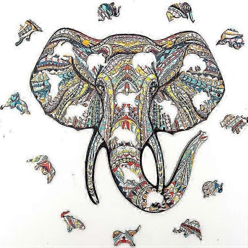 3D three-dimensional alien puzzle children's puzzle