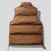 Fashion Autumn Winter Sleeveless Coats Men Plus Size Outerwears Casual Vintage Thick Warm Vest