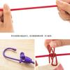 Convenience Portable Belt Clip Clothesline Travel Portable Retractable  Tools Windproof Clothesline Accessories Supplies