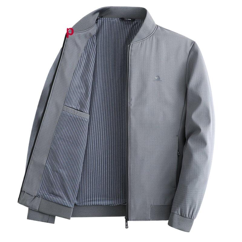 

Уютные повседневные куртки мужские осенне-зимние повседневные куртки мужские пальто молодежные красивые верхние пальто Простая мужская куртка XXXXL серый