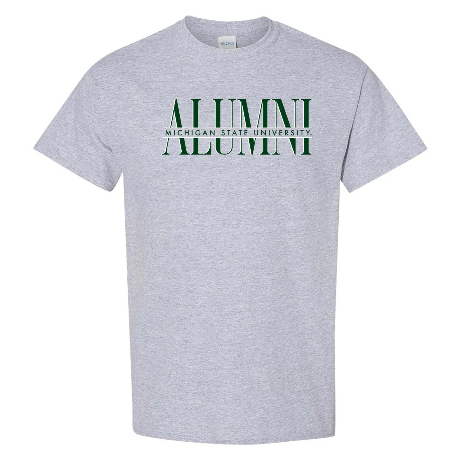 Michigan State Spartans Classic Alumni T-Shirt - Sport Grey 3XL
