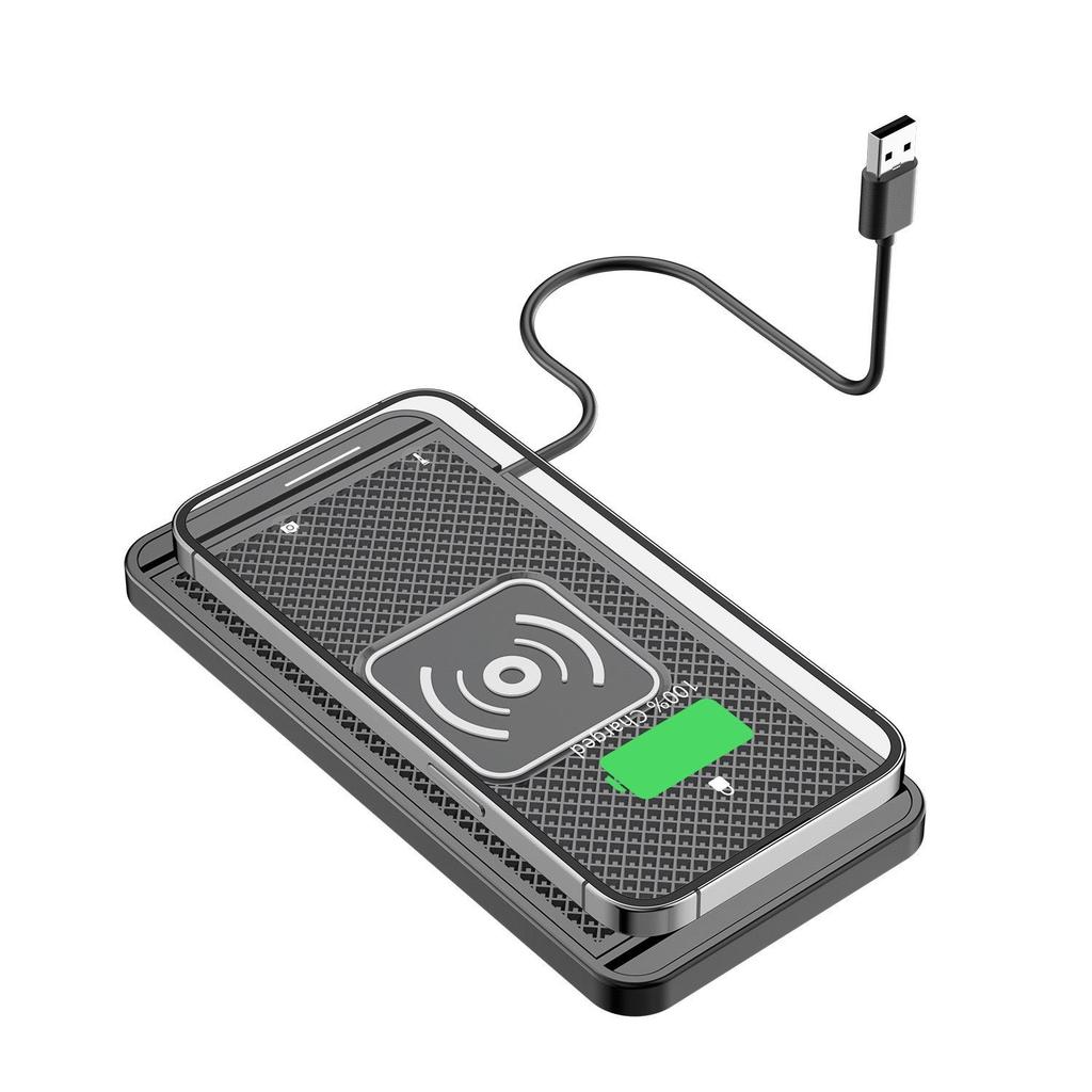 15W Wireless Car Charger Compatible with Huawei, Apple, Samsung for Fast Charging