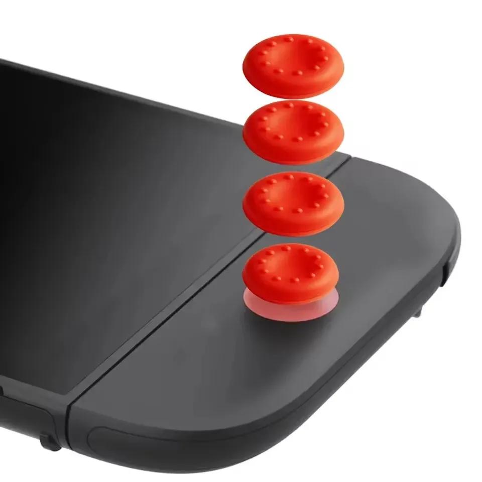 50/2 Stück Weiche Silikon-Daumenstick-Kappen für Switch 2 Joy-Con Rutschfeste Joystick-Schutzhüllen für Switch 2 Zubehör